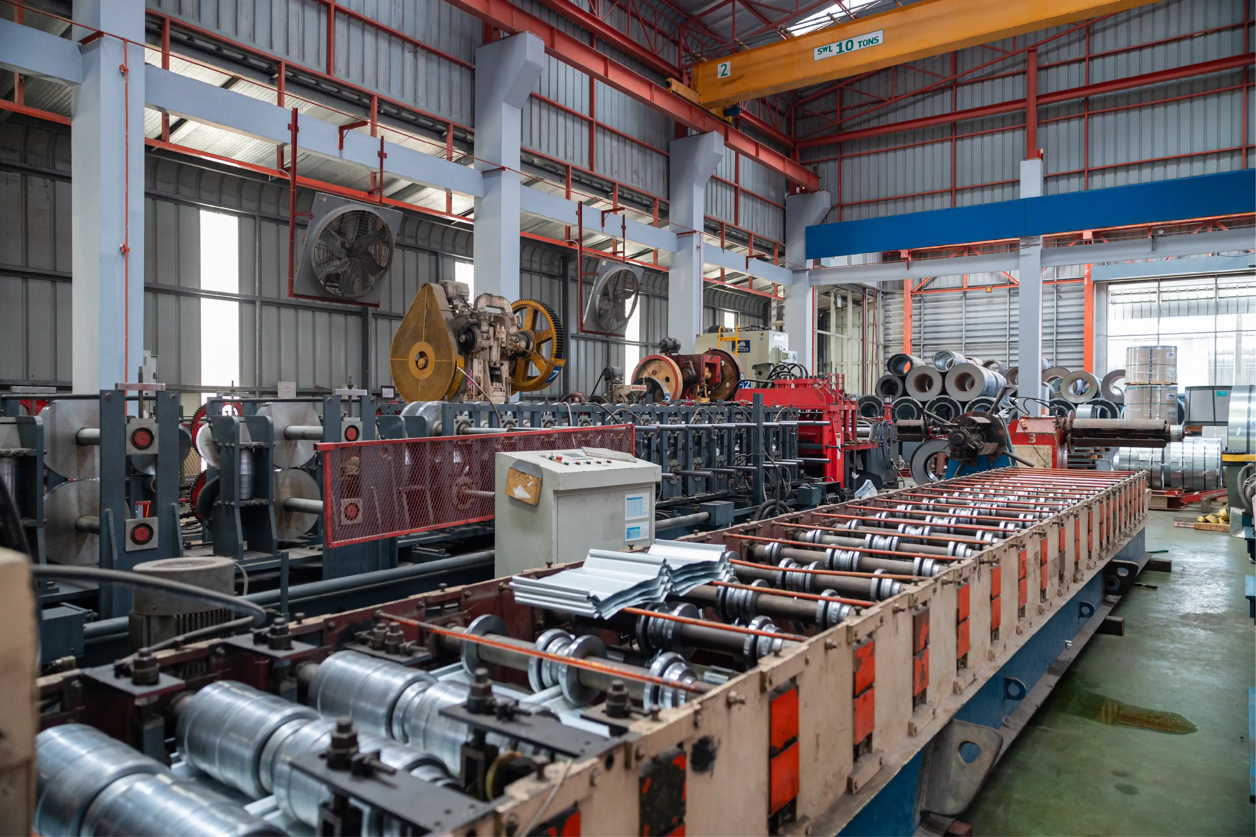 Large structural aluminium profiles