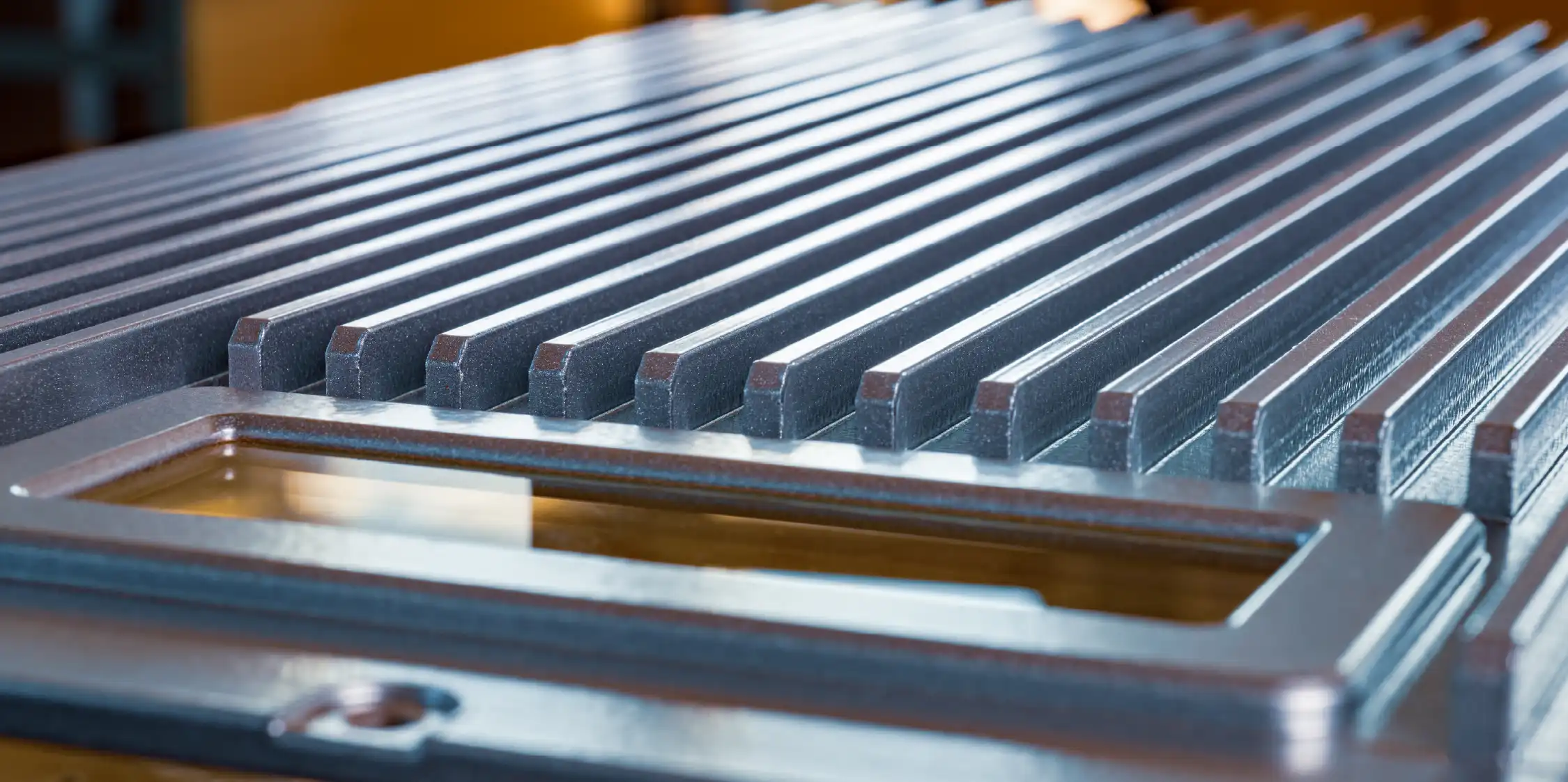 Finned aluminium die-cast heat sinks