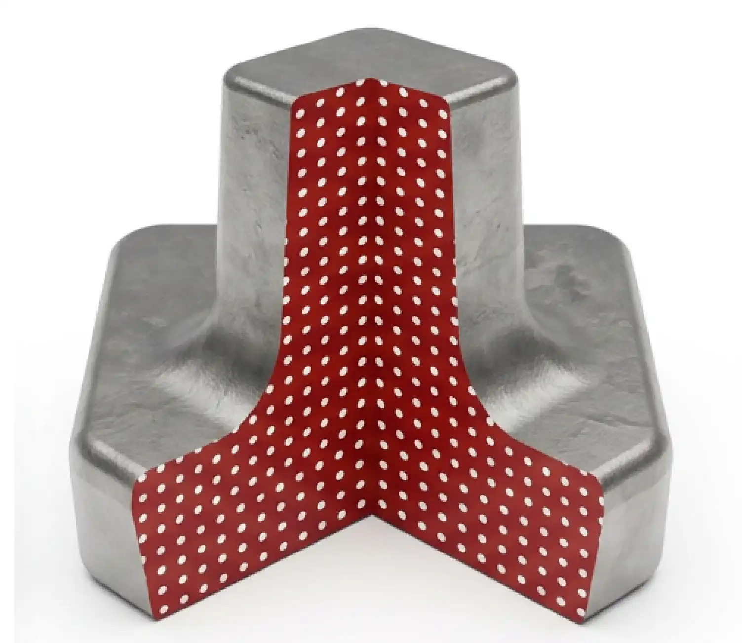 Grain structure in a cast component