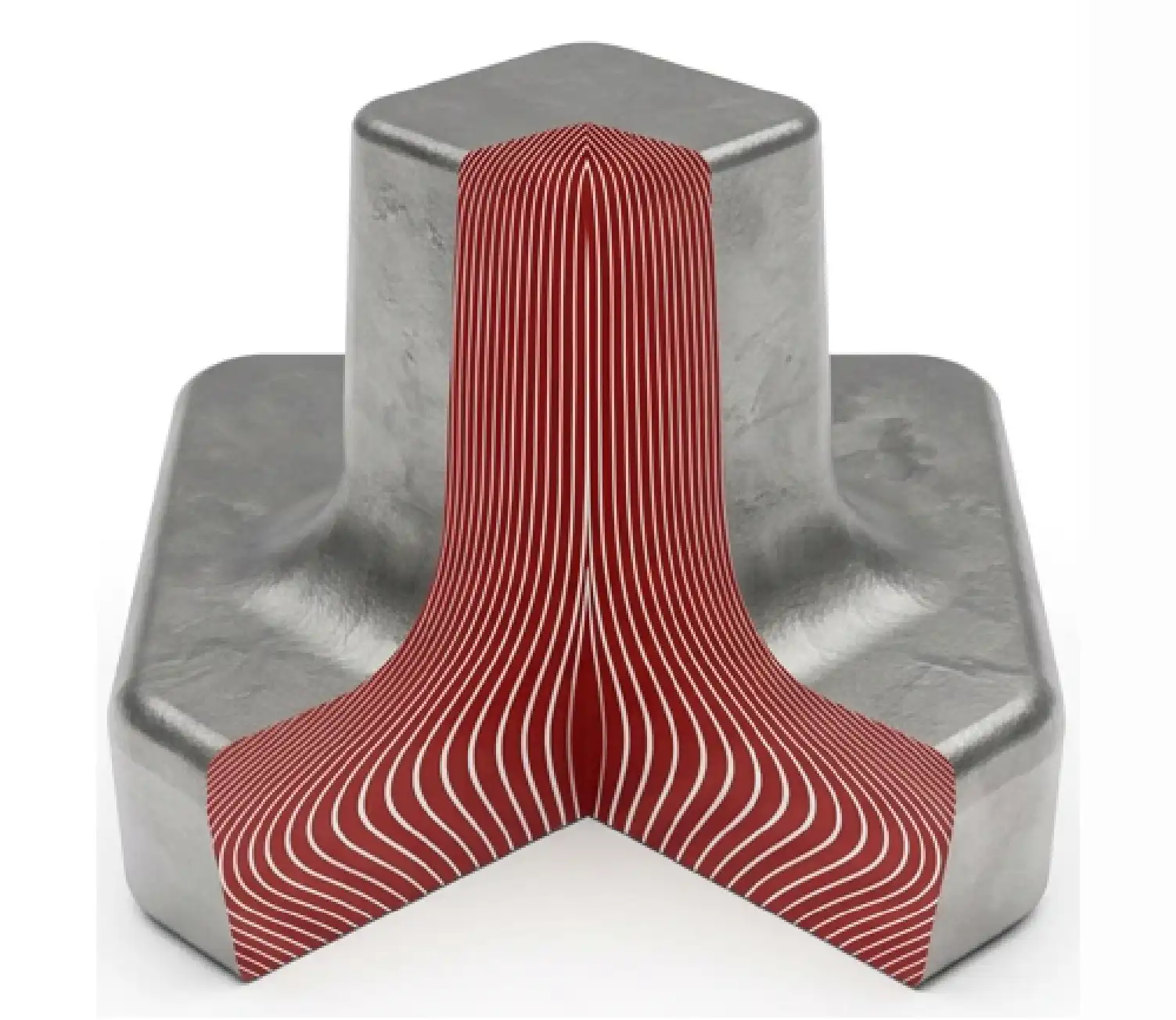 Grain structure in a forged component