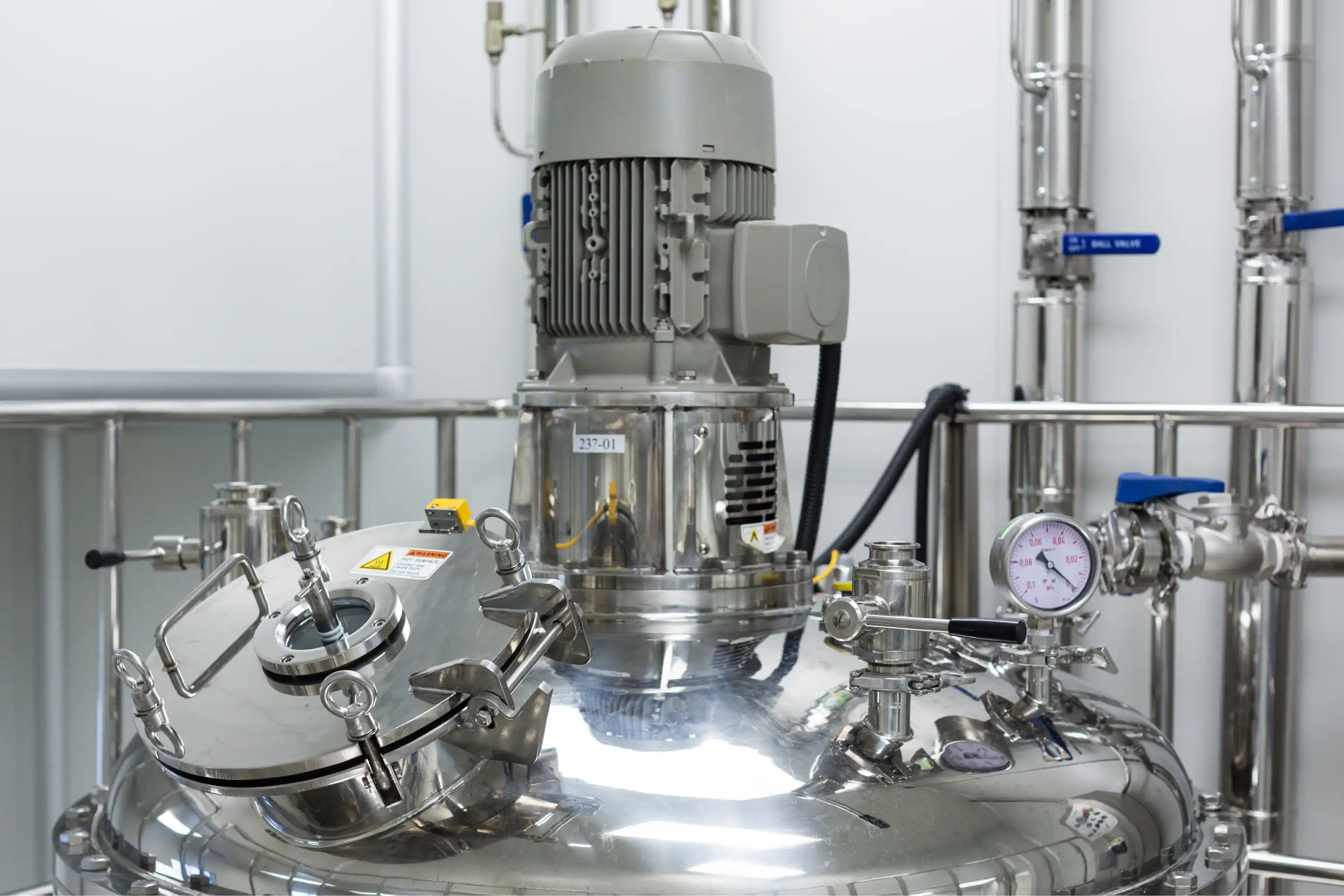 Industrial equipment applications for aluminium forgings