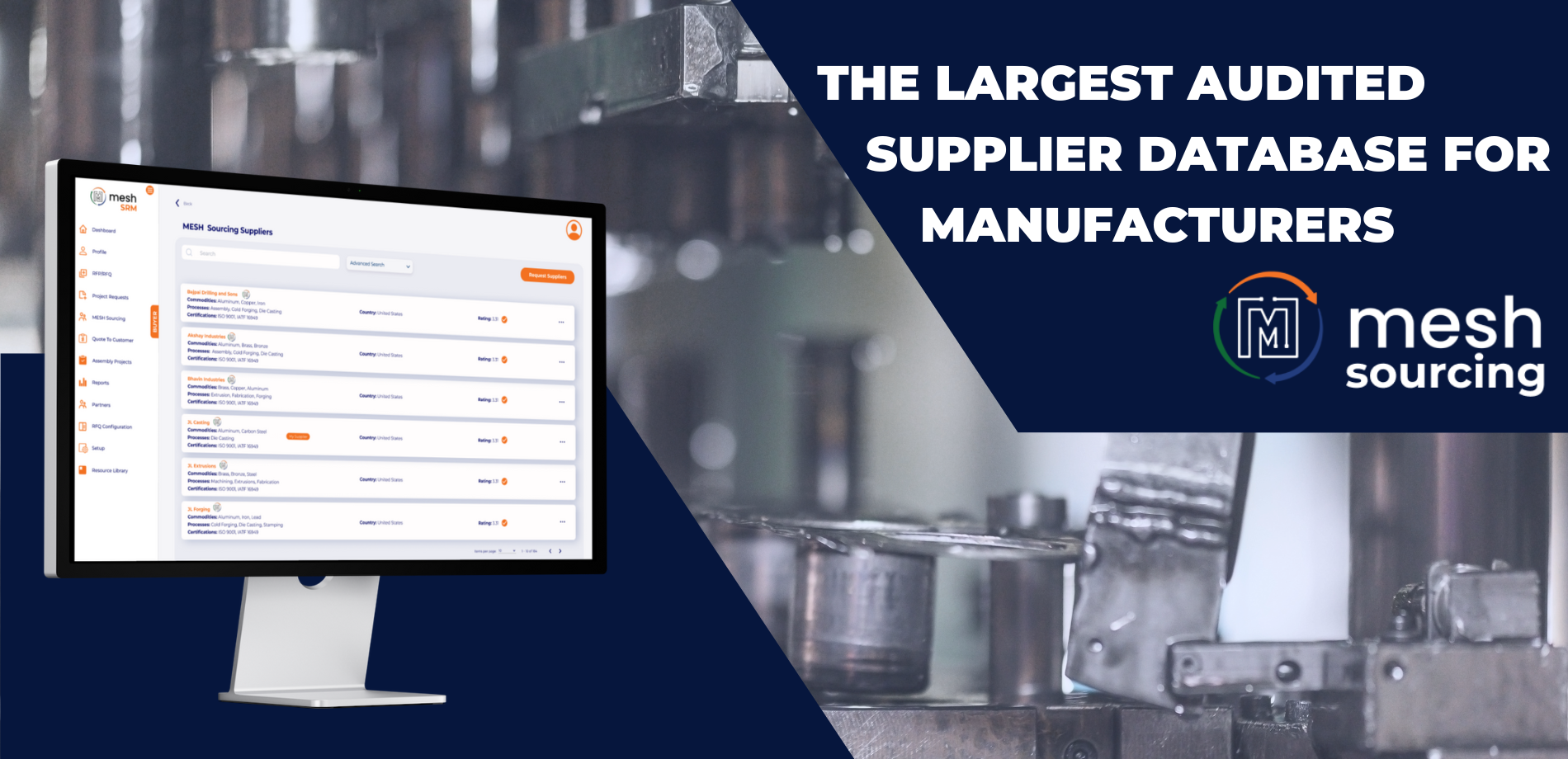 Audited Supplier Database