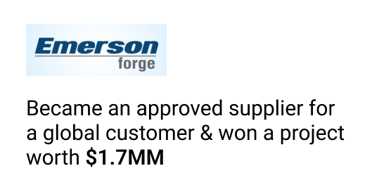 Emerson Forge benefits